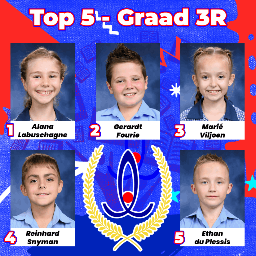 Gr. 3R Top 5