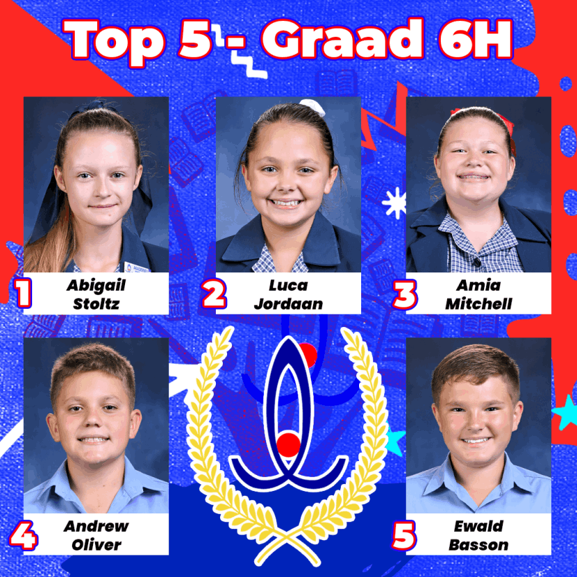 Gr. 6H Top 5