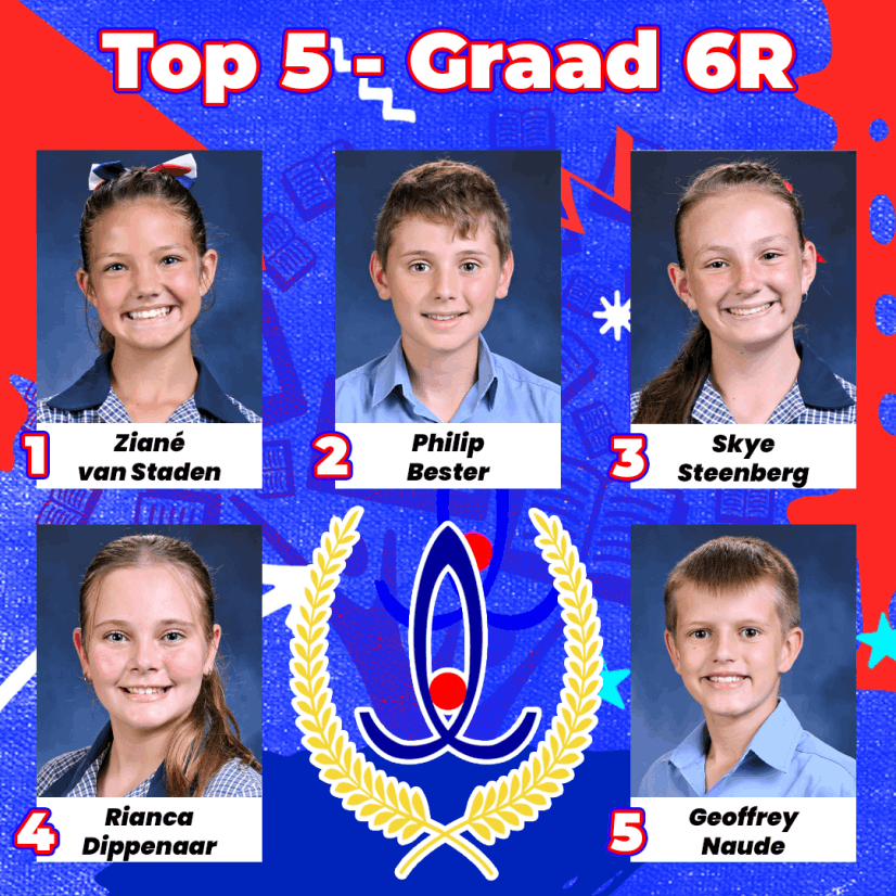 Gr. 6R Top 5